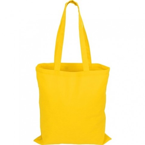 Сумка для шопинга Carryme 140 хлопковая, 140 г/м2, желтый