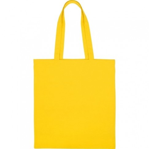 Сумка для шопинга Carryme 140 хлопковая, 140 г/м2, желтый