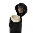 Термос из нерж. стали тм THERMOS JNI-402 ALB SS Vac. Insulated Flask,400ml, черный