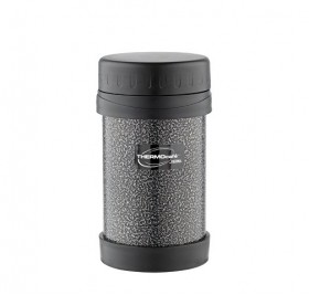 Термос из нерж. стали для еды тм ThermoCafe HAMJNL-500FJ Hammertone Coating, 0.5L, серый
