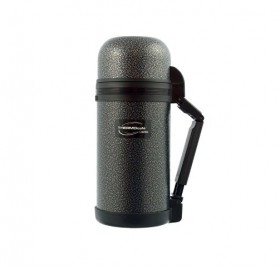 Термос из нерж. стали тм ThermoCafe HAMMP-1200-HT, 1.2L, серый