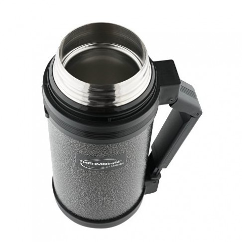 Термос из нерж. стали тм ThermoCafe HAMMP-1200-HT, 1.2L, серый
