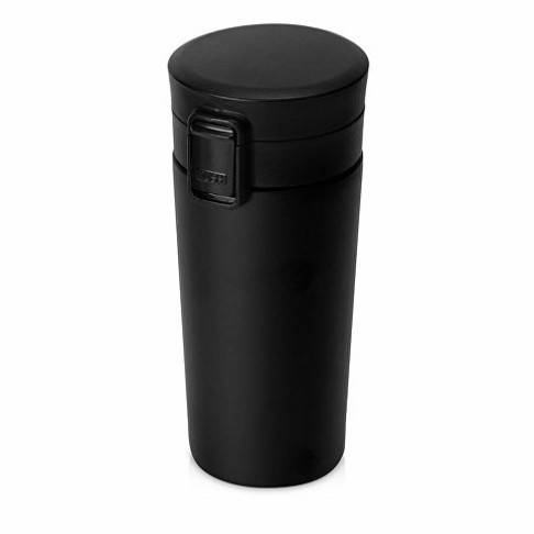 Герметичная термокружка «Trigger» 380мл, черный Герметичная термокружка «Trigger» 380мл, черный