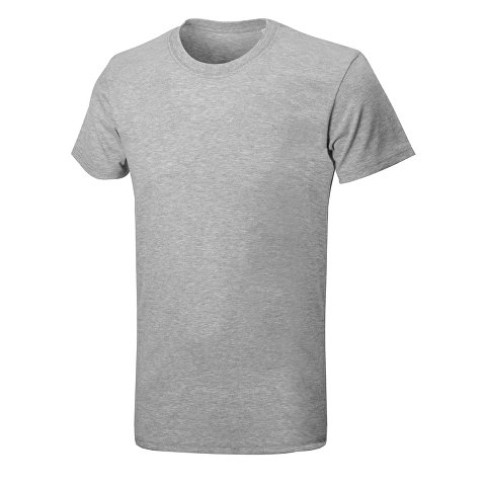 Футболка HD Fit короткий рукав с эластаном_2XL, мужская,серый меланж