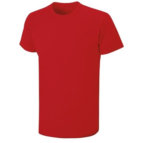 Футболка HD Fit короткий рукав с эластаном_2XL, мужская,красный