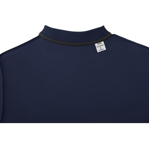 Мужское поло Helios с коротким рукавом, темно-синий Мужское поло Helios с коротким рукавом, темно-синий