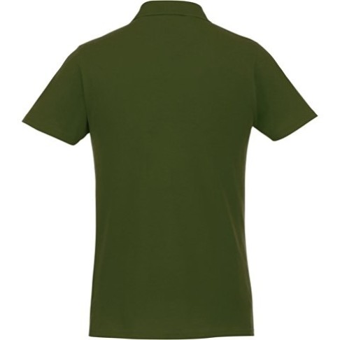 Мужское поло Helios с коротким рукавом, зеленый армейский Мужское поло Helios с коротким рукавом, зеленый армейский