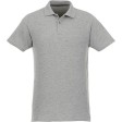 Мужское поло Helios с коротким рукавом, серый яркий