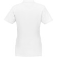 Женское поло Helios с коротким рукавом, белый