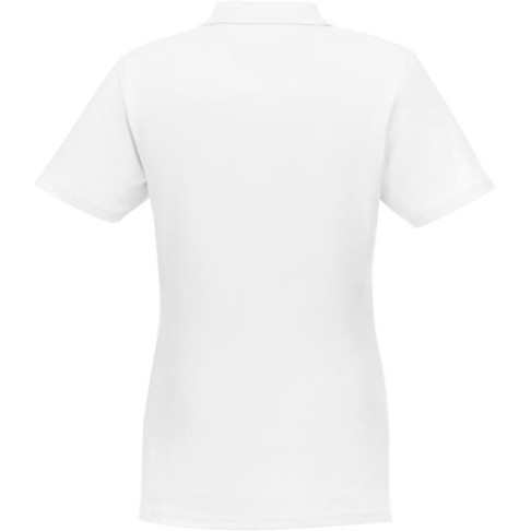 Женское поло Helios с коротким рукавом, белый Женское поло Helios с коротким рукавом, белый