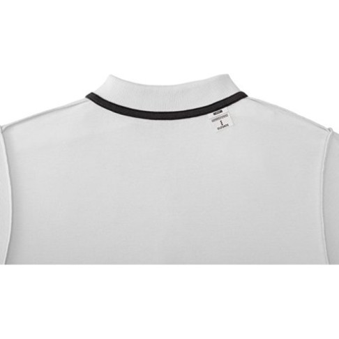 Женское поло Helios с коротким рукавом, белый Женское поло Helios с коротким рукавом, белый