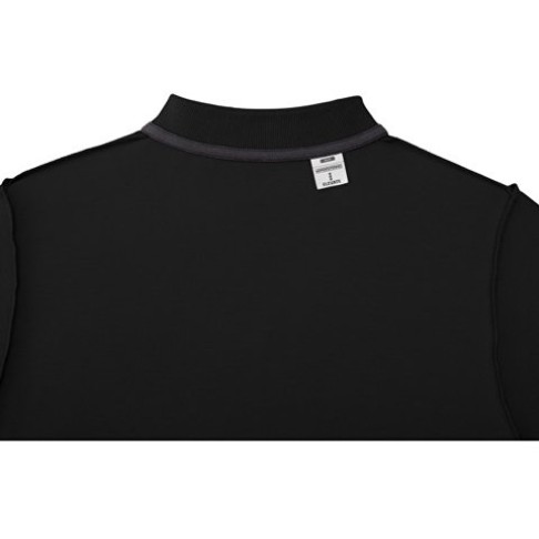 Женское поло Helios с коротким рукавом, черный Женское поло Helios с коротким рукавом, черный