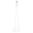 Rombica Type-C Adapter 3.5C, белый