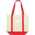 Сумка для шопинга Cotton, натуральный/красный