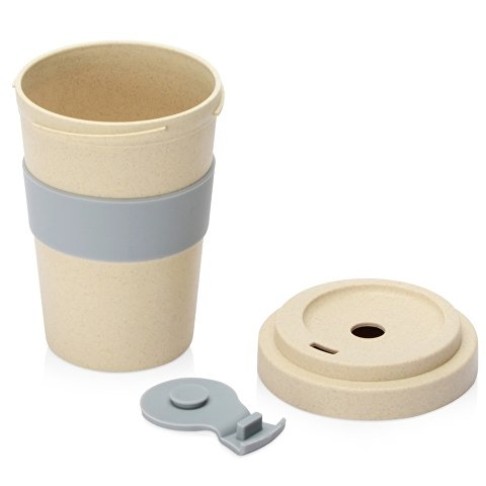 Стакан из пшеничного волокна «Flava», серый Стакан из пшеничного волокна «Flava», серый