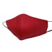 маска- бордовый, резинки- черный или белый