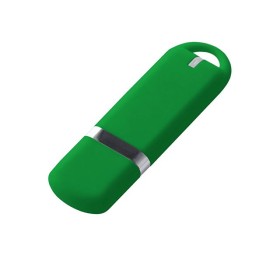 USB-флешка на 32 ГБ с покрытием soft-touch, зеленый
