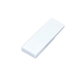 Флешка промо в виде скрепки, 8 Гб, белый