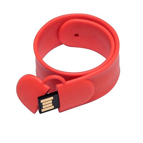 Флешка в виде браслета, 8 Гб, оранжевый