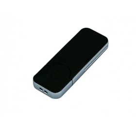 USB-флешка на 32 Гб в стиле I-phone, прямоугольнй формы, черный