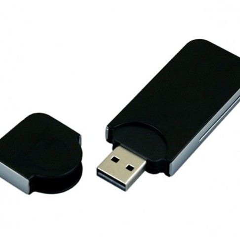 USB-флешка на 32 Гб в стиле I-phone, прямоугольнй формы, черный USB-флешка на 32 Гб в стиле I-phone, прямоугольнй формы, черный