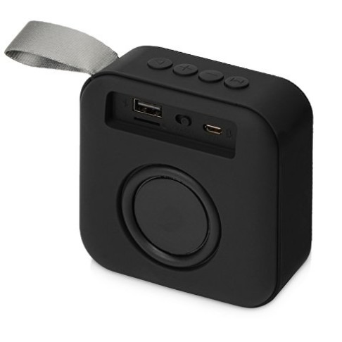 Портативная колонка «Otto», зеленое яблоко/черный Портативная колонка «Otto», зеленое яблоко/черный