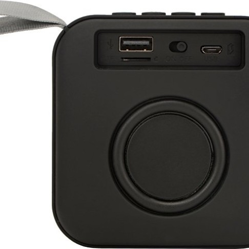 Портативная колонка «Otto», зеленое яблоко/черный Портативная колонка «Otto», зеленое яблоко/черный