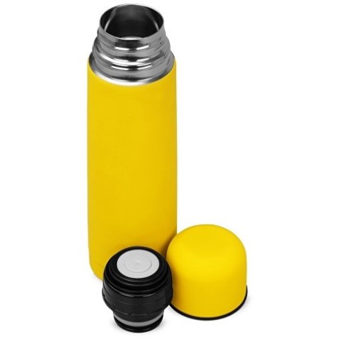 Термос «Ямал Soft Touch» 500мл, желтый