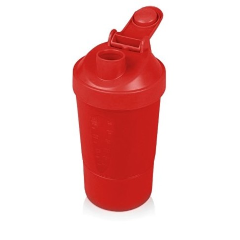 Шейкер для спортивного питания «Level Up», красный