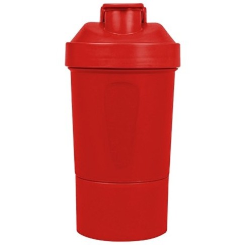 Шейкер для спортивного питания «Level Up», красный