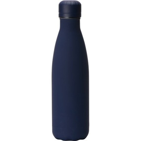 Термобутылка Актив Soft Touch, 500мл, темно-синий