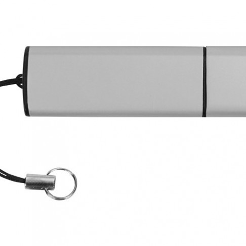 Флеш-карта USB 2.0 16 Gb металлическая с колпачком 