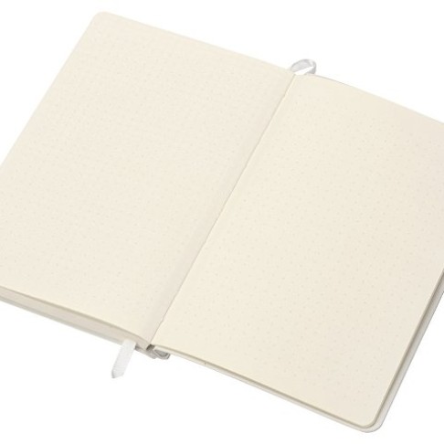 Блокнот «Notepeno» 130x205 мм с тонированными линованными страницами, белый Блокнот «Notepeno» 130x205 мм с тонированными линованными страницами, белый