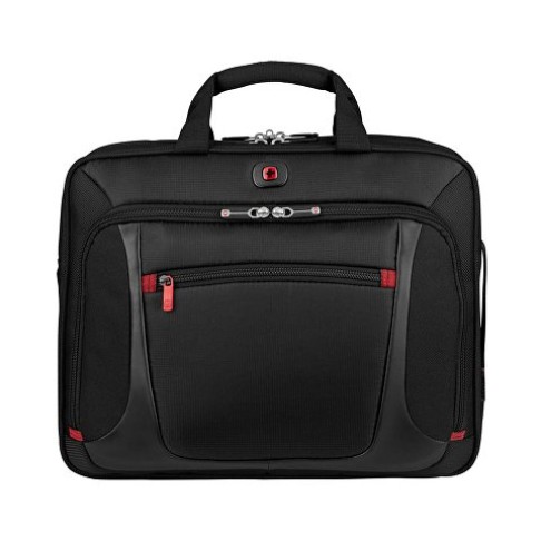 Портфель для ноутбука 15'' WENGER Sensor, черный, полиэстер/ПВХ, 40 x 15 x 33 см, 9 л