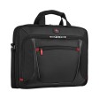 Портфель для ноутбука 15'' WENGER Sensor, черный, полиэстер/ПВХ, 40 x 15 x 33 см, 9 л