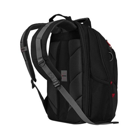 Рюкзак Legacy WENGER 16'', черный/серый, полиэстер/ПВХ, 35 x 25 x 45 см, 21 л