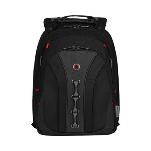 Рюкзак Legacy WENGER 16'', черный/серый, полиэстер/ПВХ, 35 x 25 x 45 см, 21 л