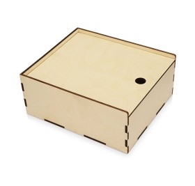 Деревянная подарочная коробка-пенал, размер L