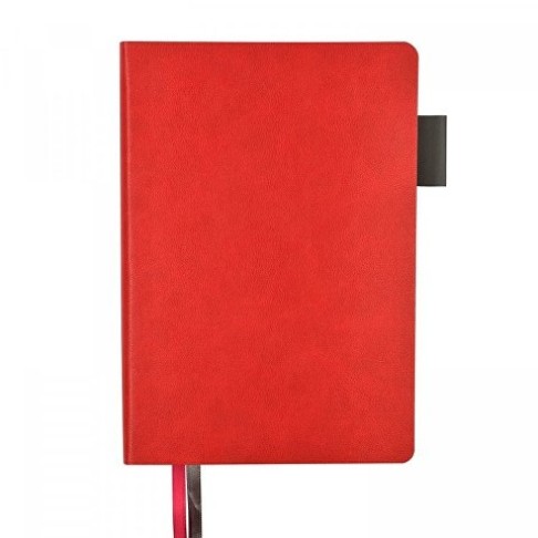 Ежедневник недатированный А5 «Boston», красный Ежедневник недатированный А5 «Boston», красный