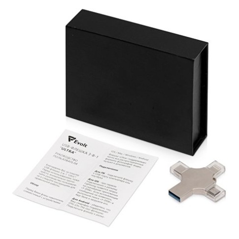 USB-флешка 3.0 на 32 Гб 4-в-1 «Ultra» в подарочной коробке