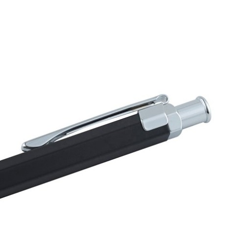 Ручка шариковая Pierre Cardin PRIZMA. Цвет - черный. Упаковка Е