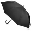 Зонт-трость «Lunker» с большим куполом (d120 см), черный
