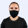 Хлопковая защитная маска для лица многоразовая анатомической формы без шва