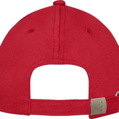 Кепка Davis, 6 панелей, красный