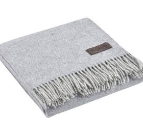 Плед MARZOTTO AREQUIPA 1011, серо-голубой