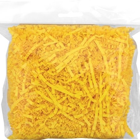 Бумажный наполнитель, 50 г., горчичный