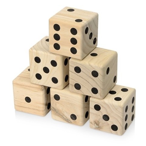 Деревянная игра в кости, XL «Dice» Деревянная игра в кости, XL «Dice»