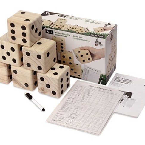 Деревянная игра в кости, XL «Dice» Деревянная игра в кости, XL «Dice»