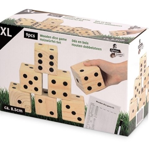 Деревянная игра в кости, XL «Dice» Деревянная игра в кости, XL «Dice»