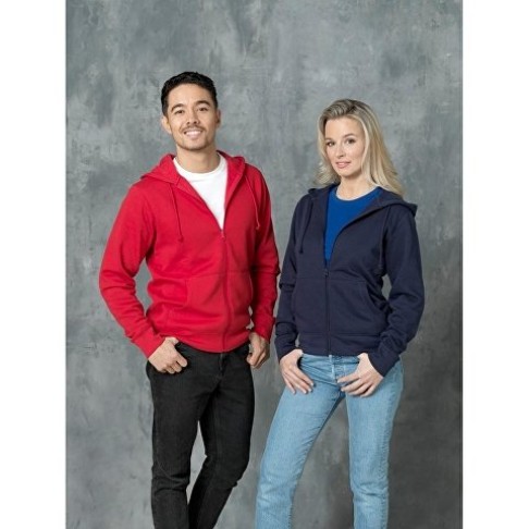 Мужская толстовка на молнии Theron, черный Мужская толстовка на молнии Theron, черный